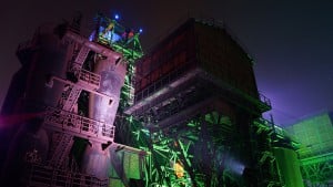 Landschaftspark Duisburg Nord 10 - Licht sowie Farbe