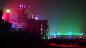 Landschaftspark Duisburg Nord 5 - Licht sowie Farbe