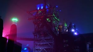 Landschaftspark Duisburg Nord 7 - Licht sowie Farbe