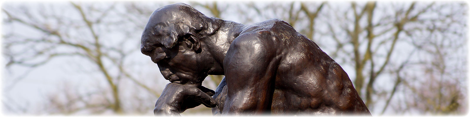 Ethik | Grundhaltung & Richtlinien | Der Denker, Rodin, Kunsthalle Bielefeld, März 2015 Ethik | Grundhaltung & Richtlinien